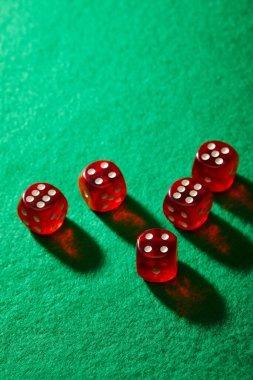Live baccarat table showing Player and Banker hands